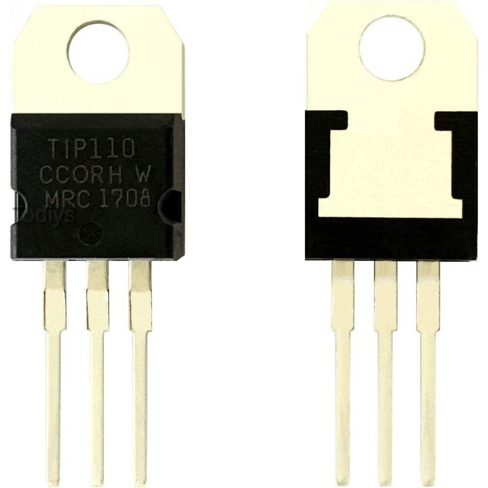 20Pcs for TIP110 TIP110G 60V 2A to-220 NPN Darlington Power Transistors TIP110TU